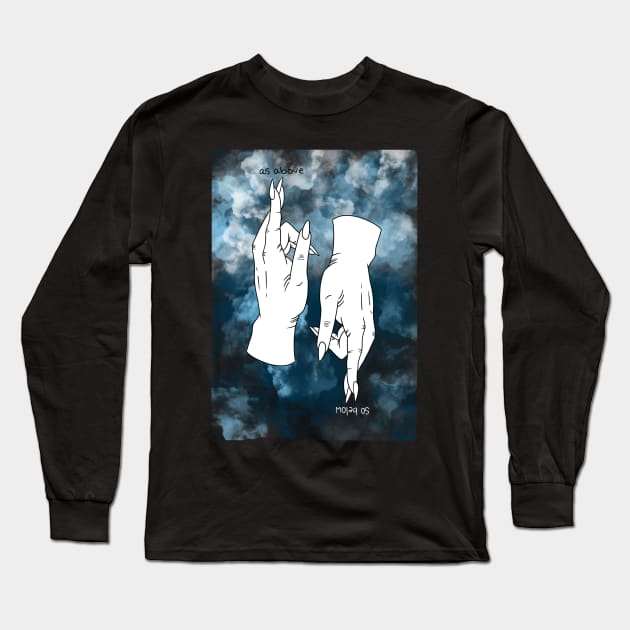 As above, So below Long Sleeve T-Shirt by Throwin9afit